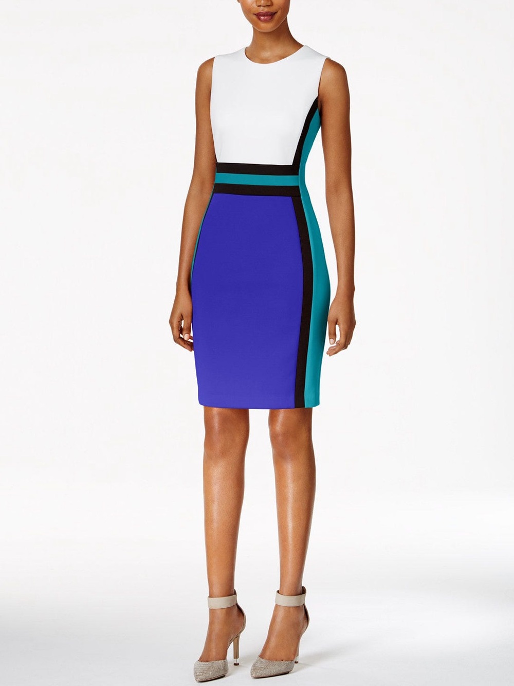 Calvin Klein Colorblock Dress